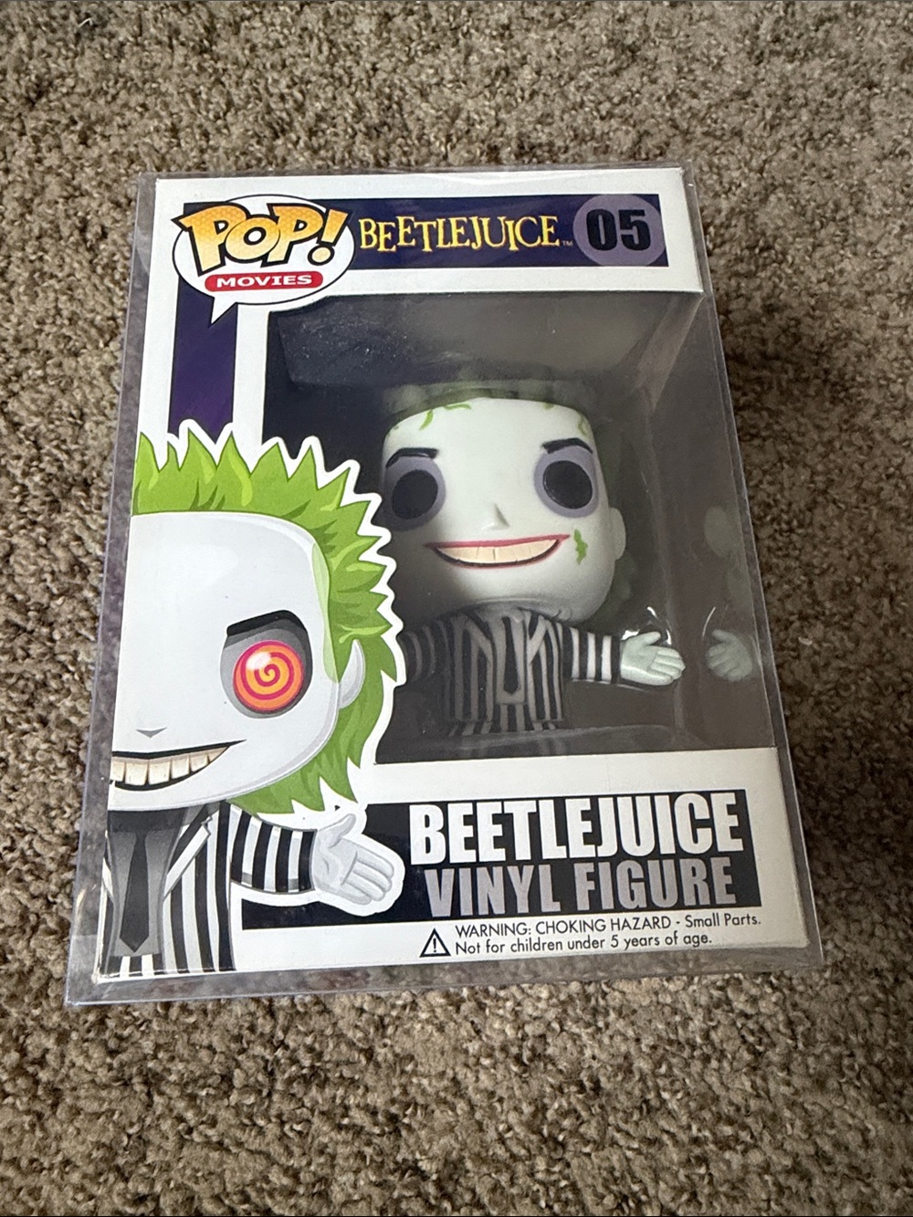 Funko Beetlejuice Pop! Vinyl Figure - Green, White & Black